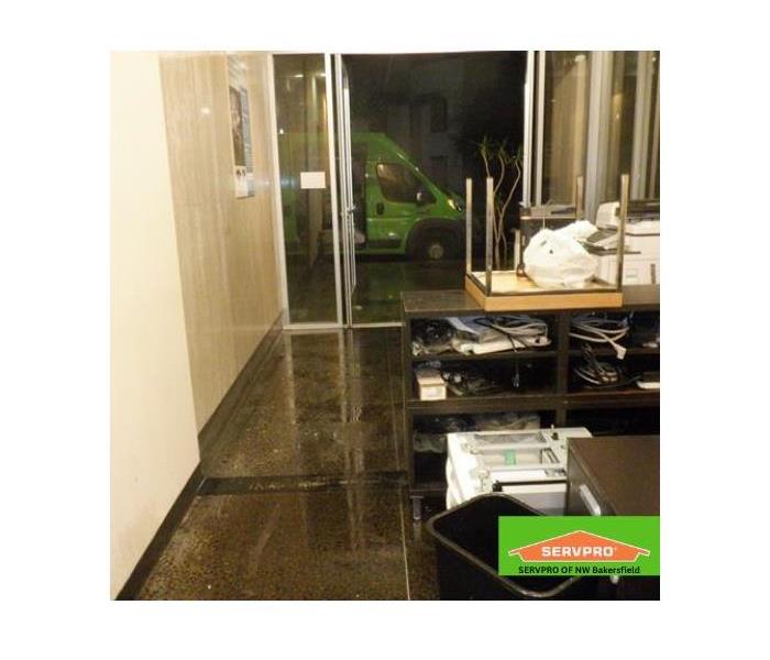 Commercial water damage
